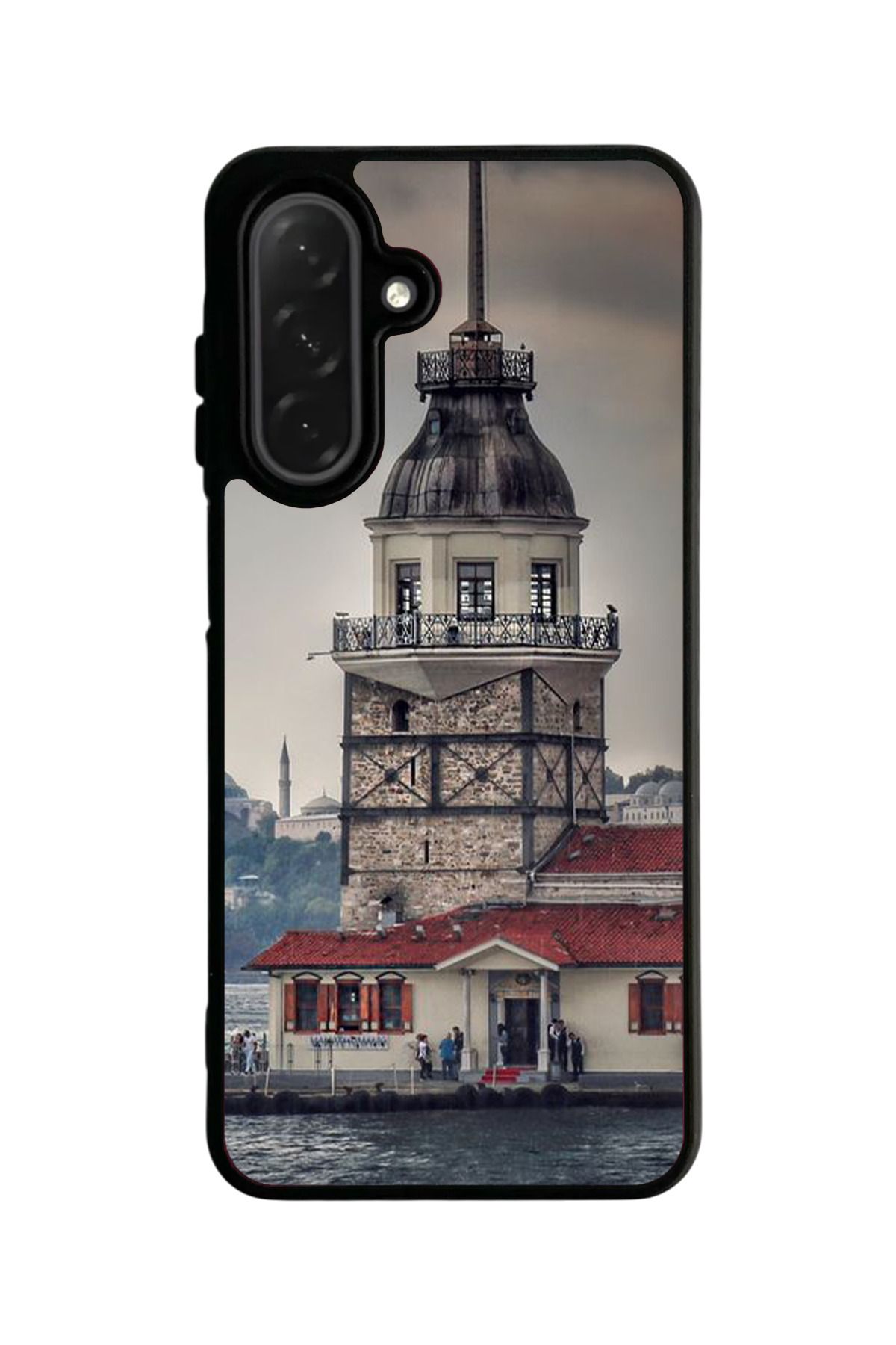 Aksel Kılıf Samsung Galaxy A26 Uyumlu Mat Siyah Kılıf, Yumuşak Silikon, Koruyucu, Şok Emici Kapak Kılıf