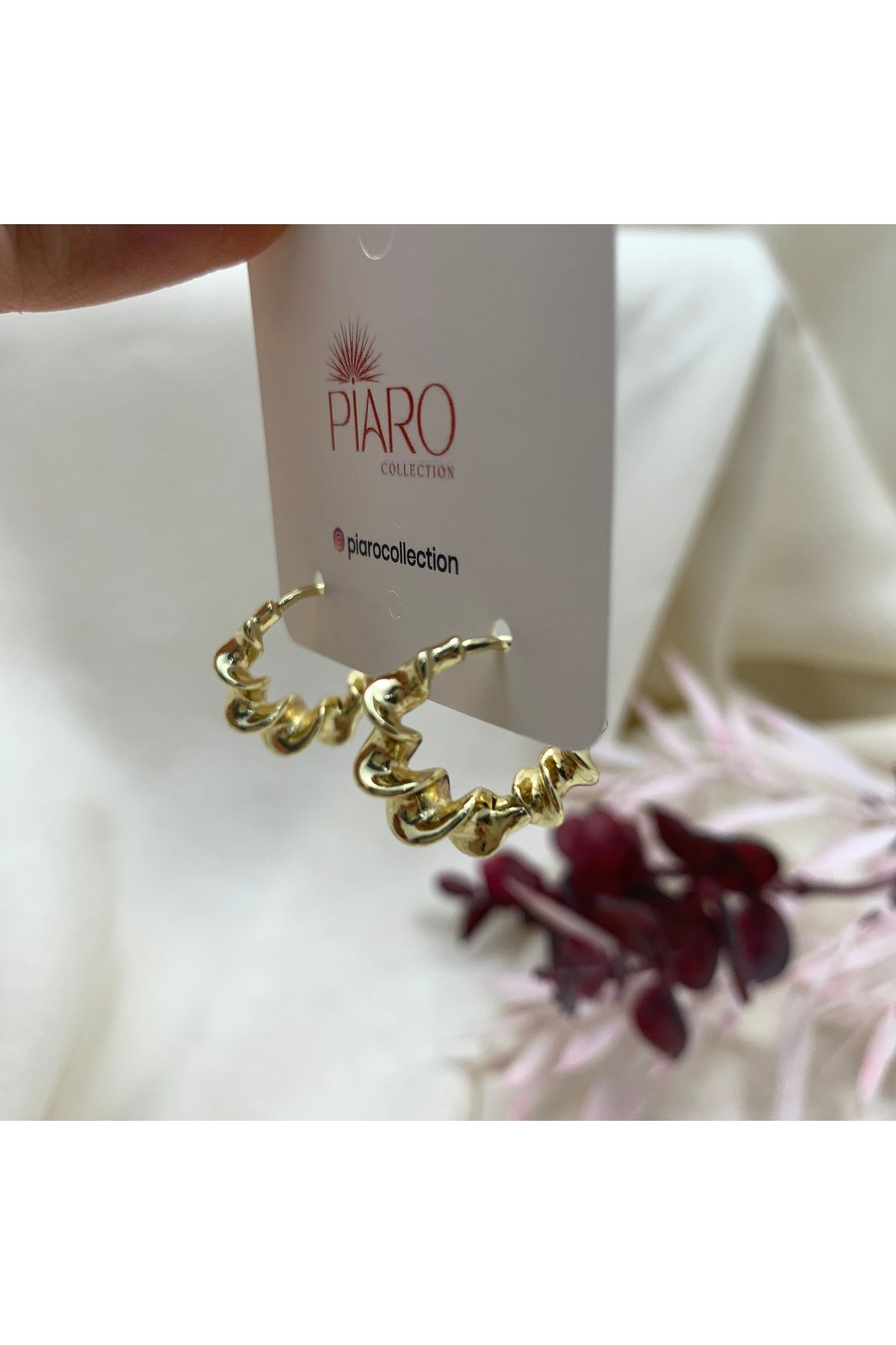 Piaro Collection Burgu Model Halka Küpe