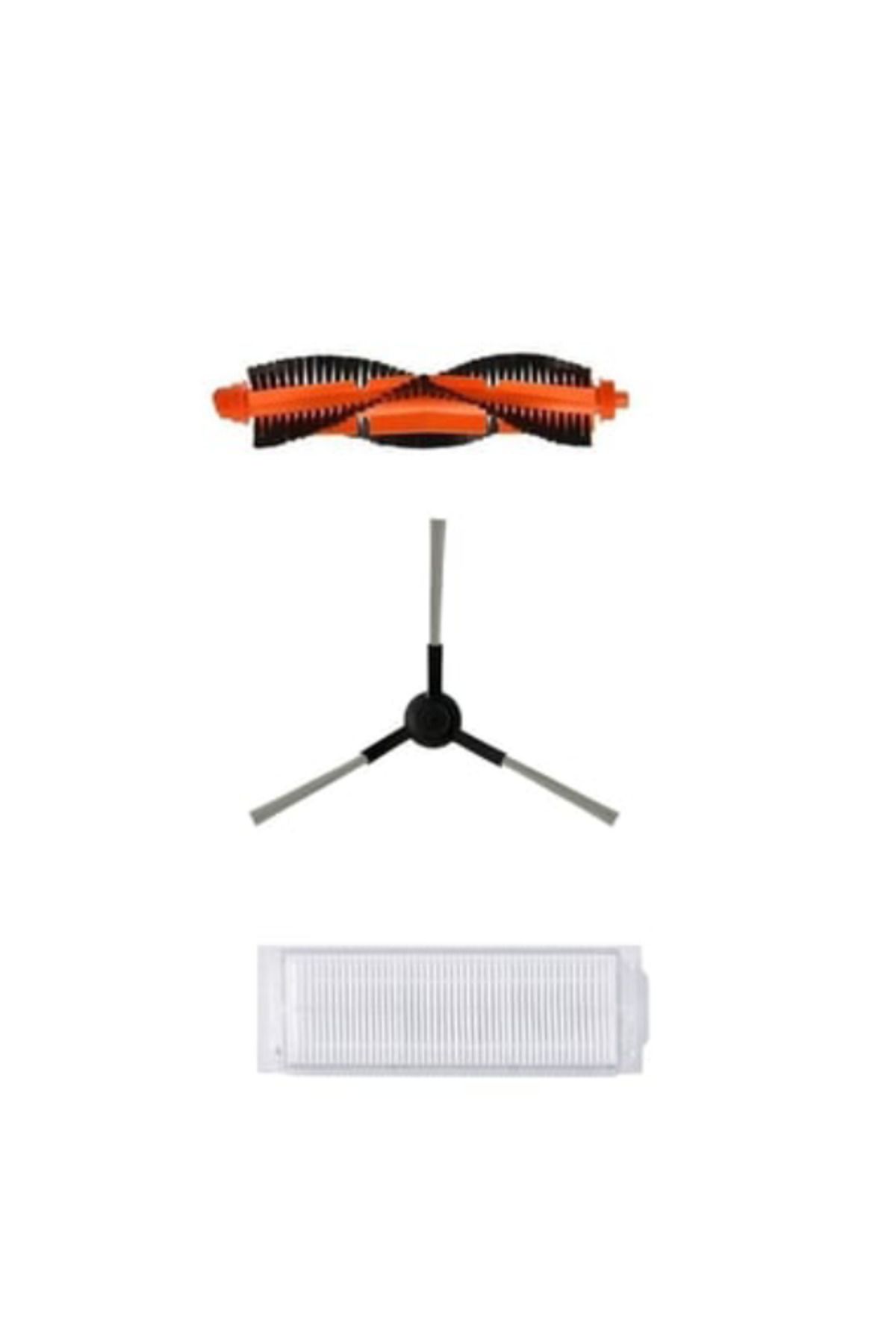 bikups Xiaomi Mop Pro (STYTJ02YM) modeli Robot Süpürge Uyumlu 3'lü Set