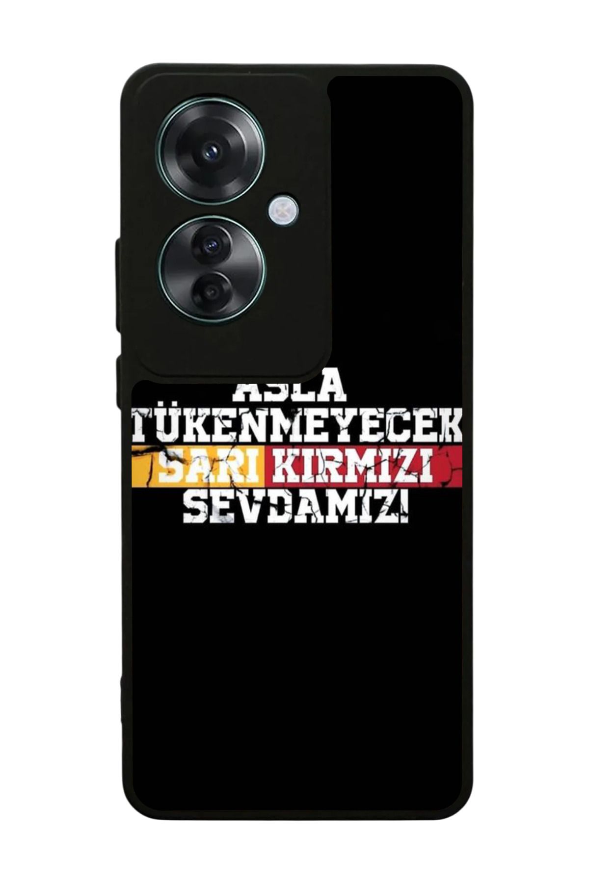 OPPO Reno 11F Uyumlu Mat Siyah Kılıf – Yumuşak Silikon, Koruyucu, Şok Emici Kapak