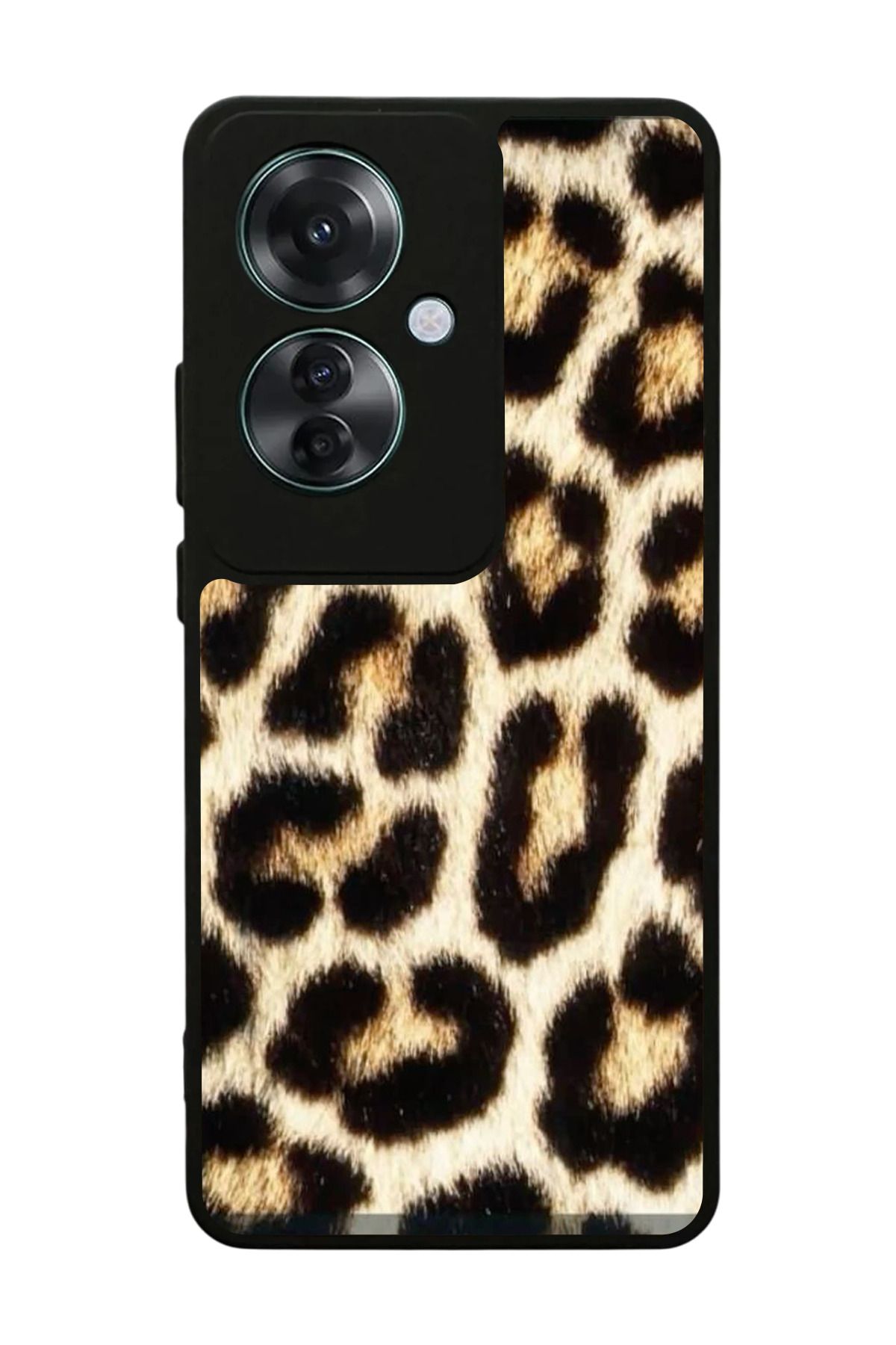 OPPO Reno 11F Uyumlu Mat Siyah Kılıf – Yumuşak Silikon, Koruyucu, Şok Emici Kapak
