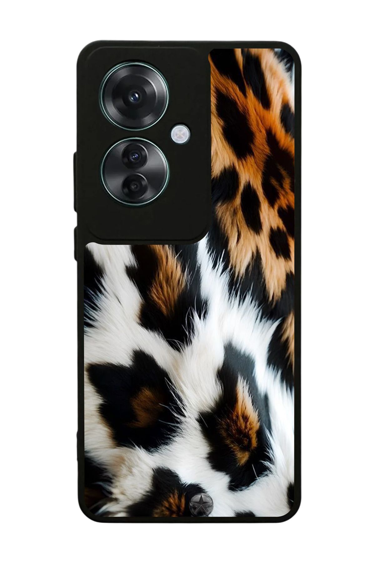 OPPO Reno 11F Uyumlu Mat Siyah Kılıf – Yumuşak Silikon, Koruyucu, Şok Emici Kapak