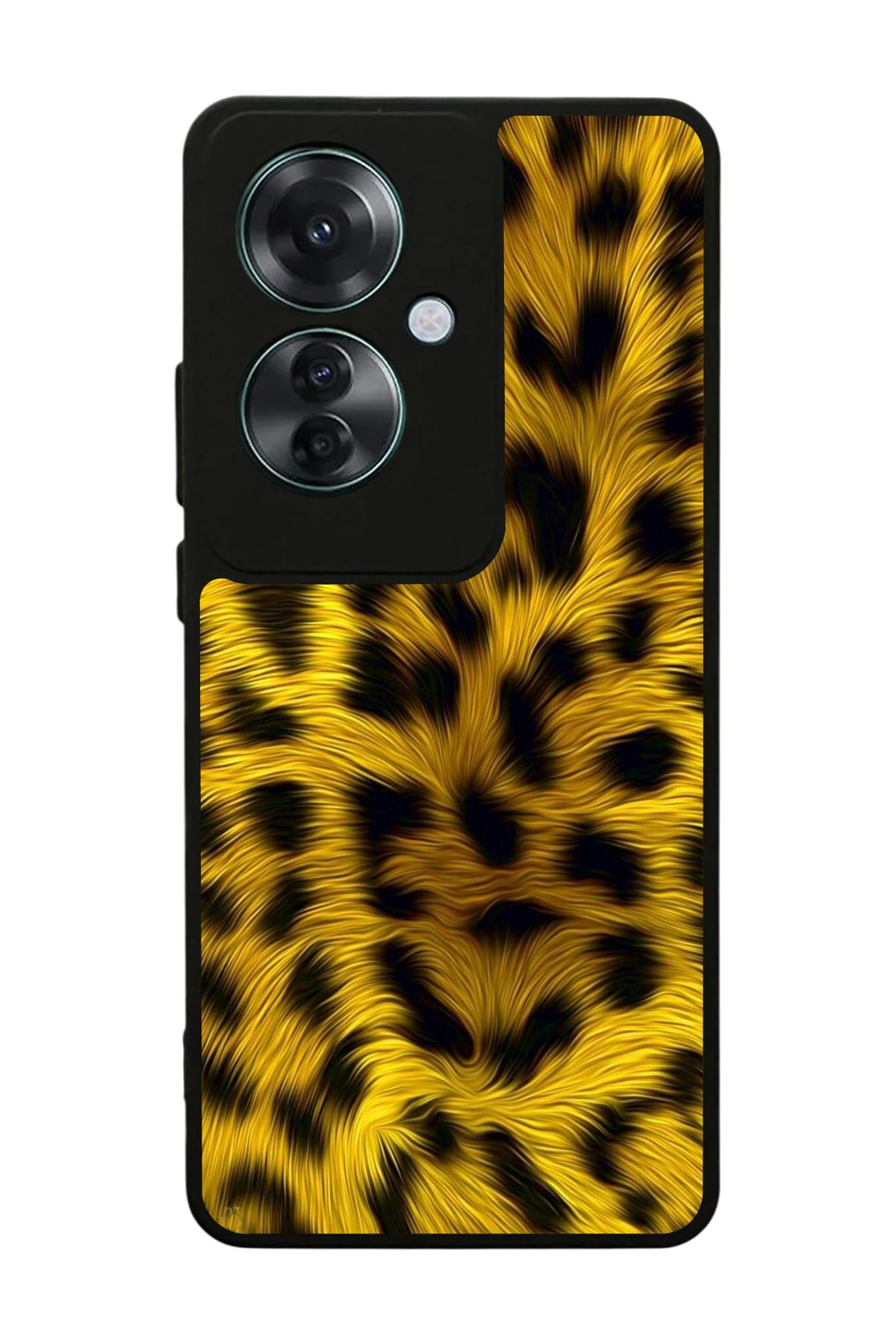 OPPO Reno 11F Uyumlu Mat Siyah Kılıf – Yumuşak Silikon, Koruyucu, Şok Emici Kapak