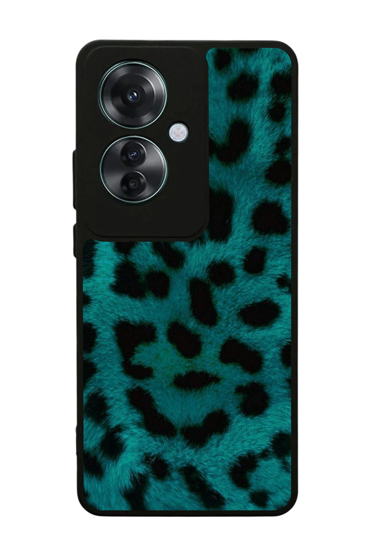 OPPO Reno 11F Uyumlu Mat Siyah Kılıf – Yumuşak Silikon, Koruyucu, Şok Emici Kapak