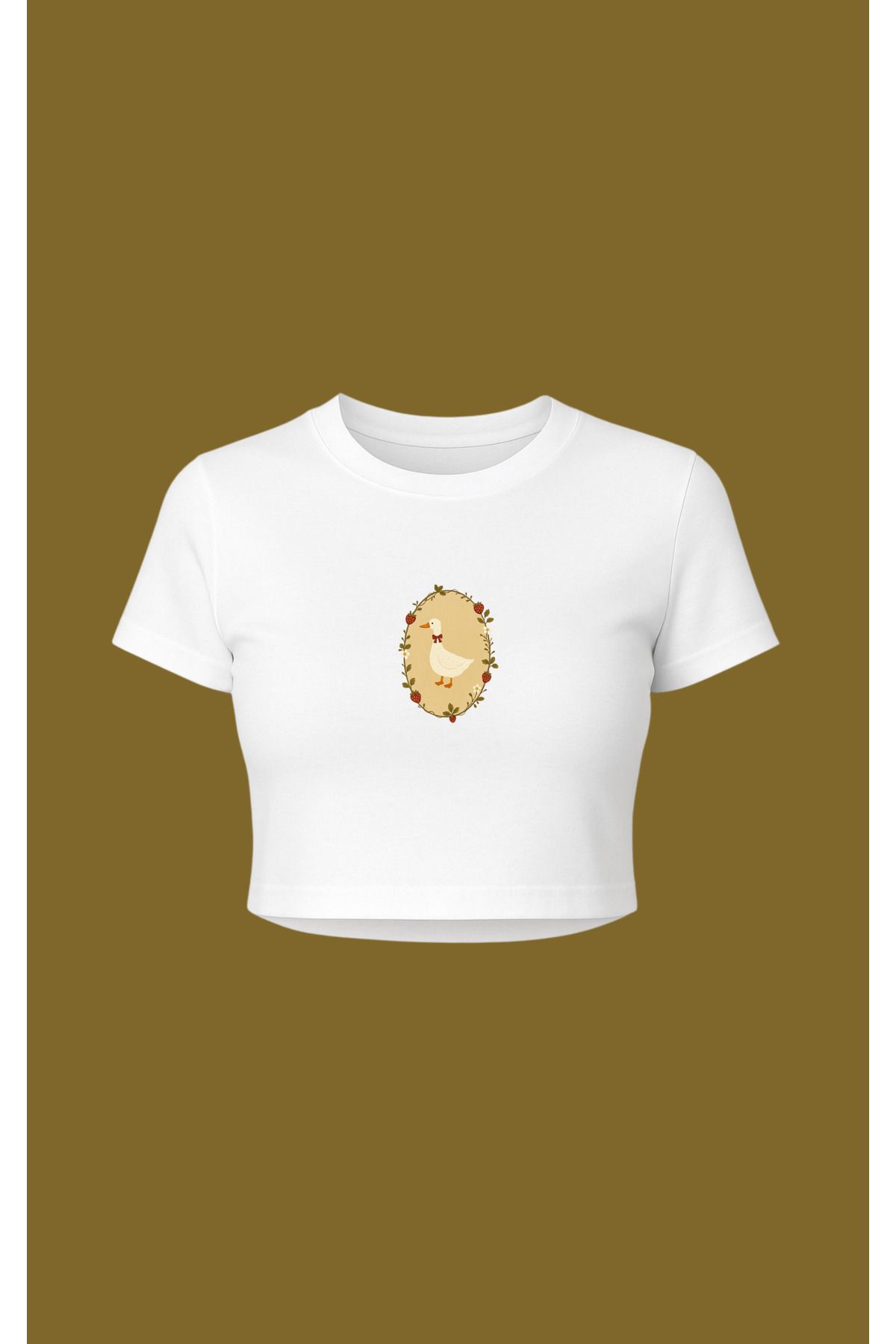 Altair Tr Beyaz Duck Ördek Baskılı pinterest crop tşört tshirt