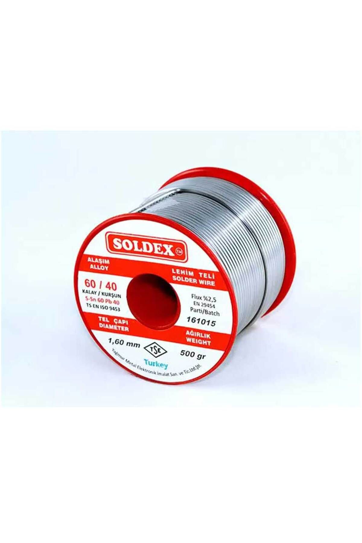 swilex 60-40 Lehim Teli 500 Gr 1.6 mm - Sn:60 / Pb:40