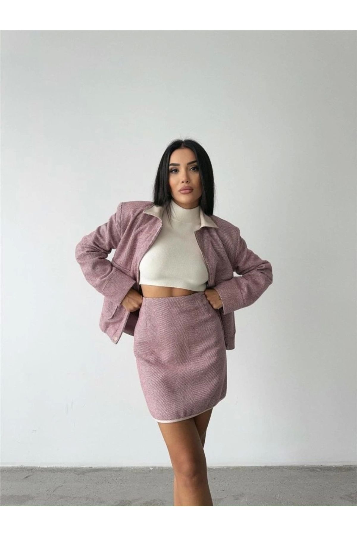 Kaplan KAŞE KISA ETEK - Pembe
