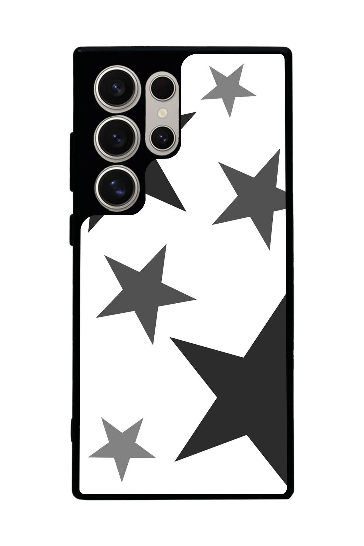 BGAKSESUAR Samsung Galaxy S24 Ultra Uyumlu Mat Siyah Kılıf – Yumuşak Silikon, Koruyucu, Şok Emici Kapak