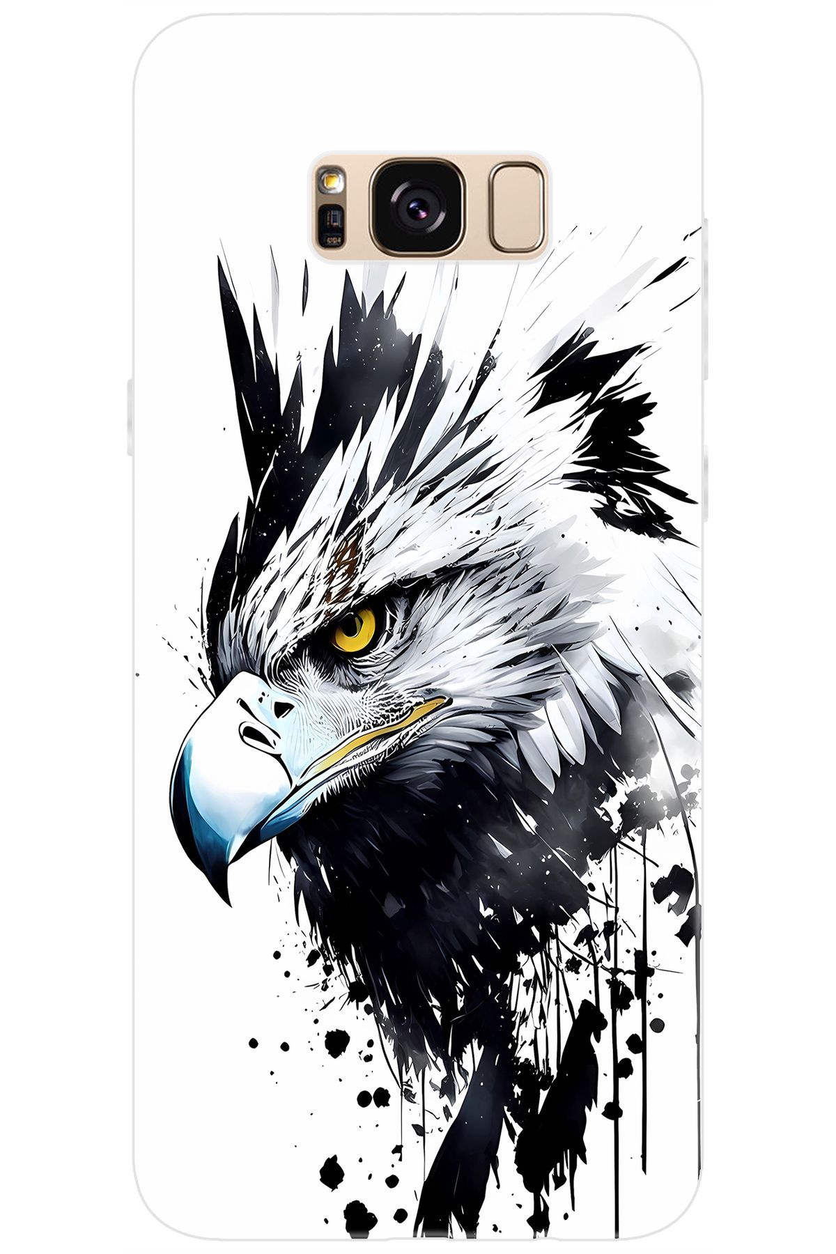 Ceppare Samsung Galaxy S8 PLUS (SM-G955F) Uyumlu Kılıf Desenli Silikon Kartal Serisi STK:1008 CP-ySxQh3R