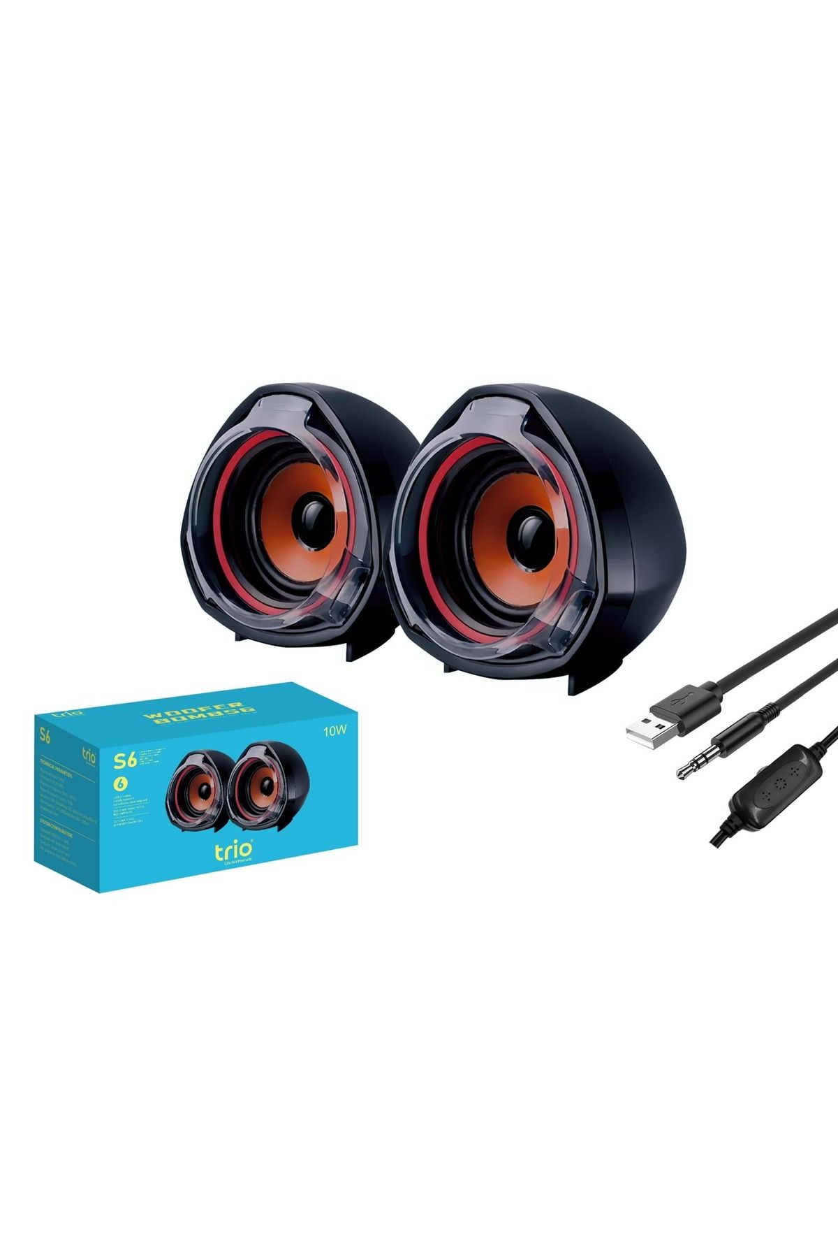 Trio TRS6 BİLGİSAYAR HOPARLÖRÜ
