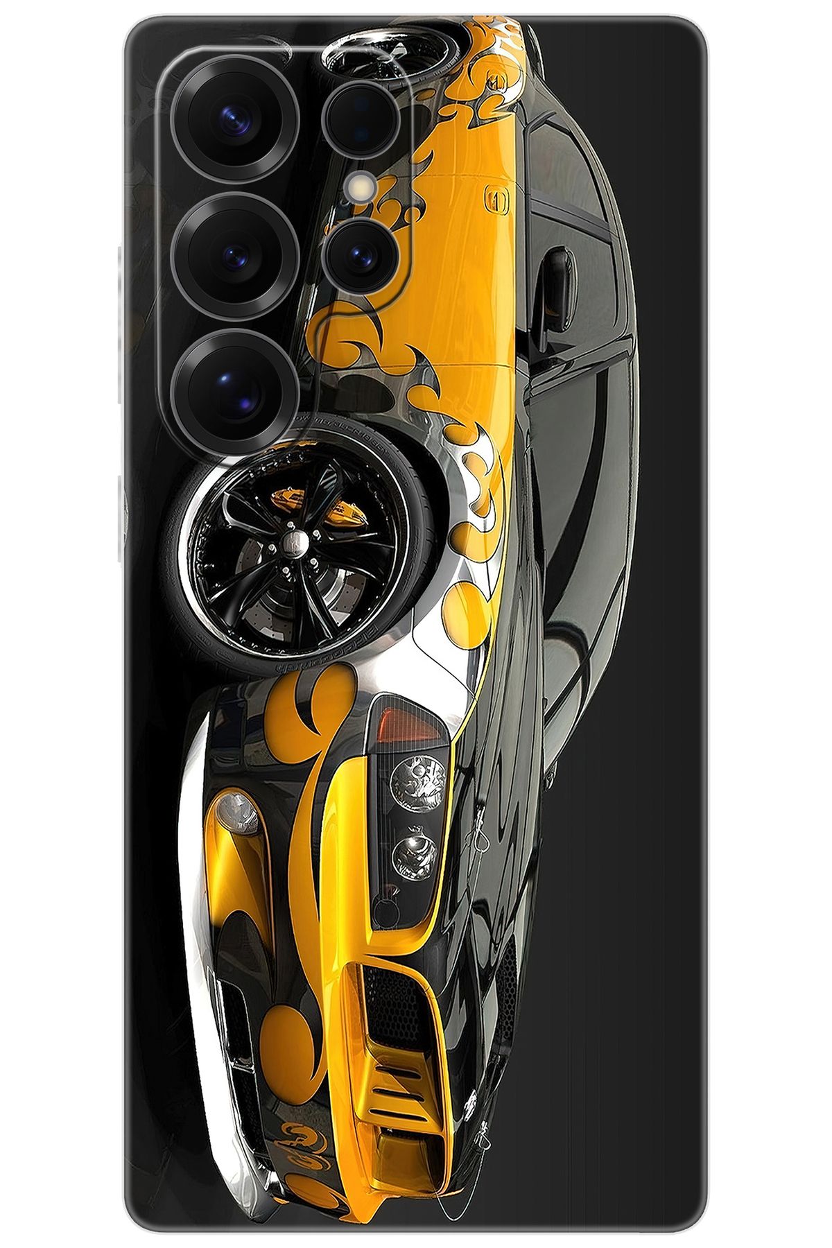 Ceppare Samsung Galaxy S25 ULTRA (SM-S938B) Uyumlu Kılıf Desenli Silikon Carros Velozes STK:292 CP-ZqkWSS6
