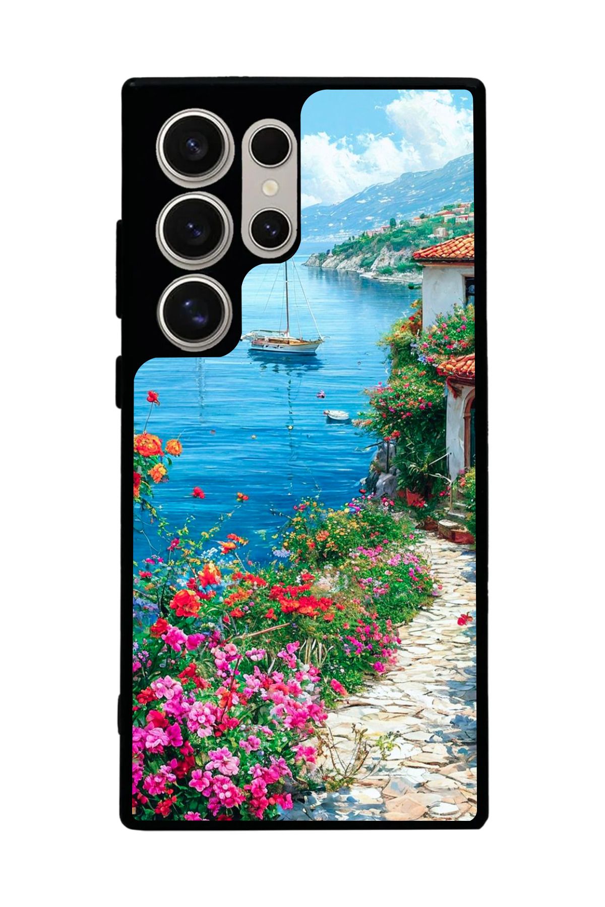 BGAKSESUAR Samsung Galaxy S22 Ultra Uyumlu Mat Siyah Kılıf – Yumuşak Silikon, Koruyucu, Şok Emici Kapak