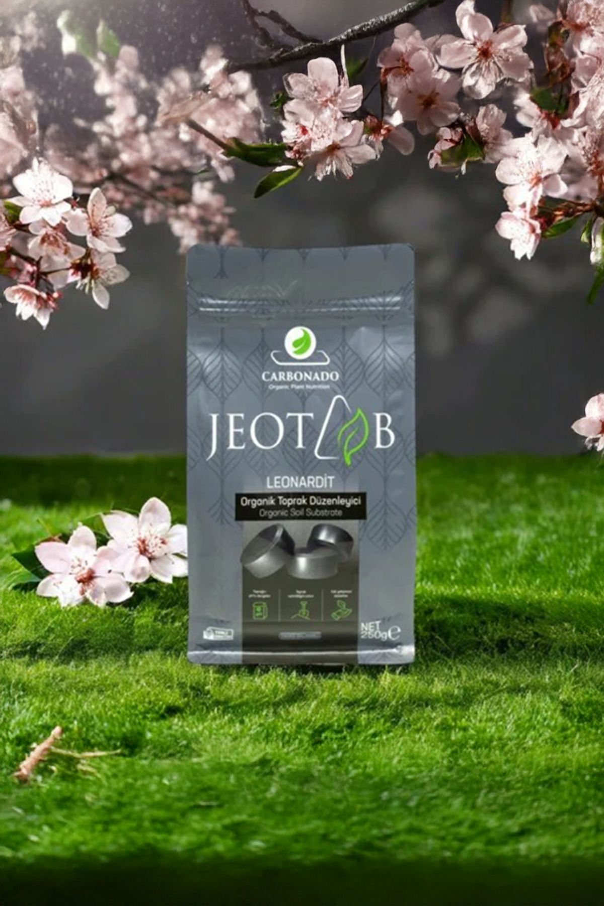 Carbonado Jeotab 250 gr Leonardit Bazlı Toprak Düzenleyici | %100 Doğal Organik Içerikli
