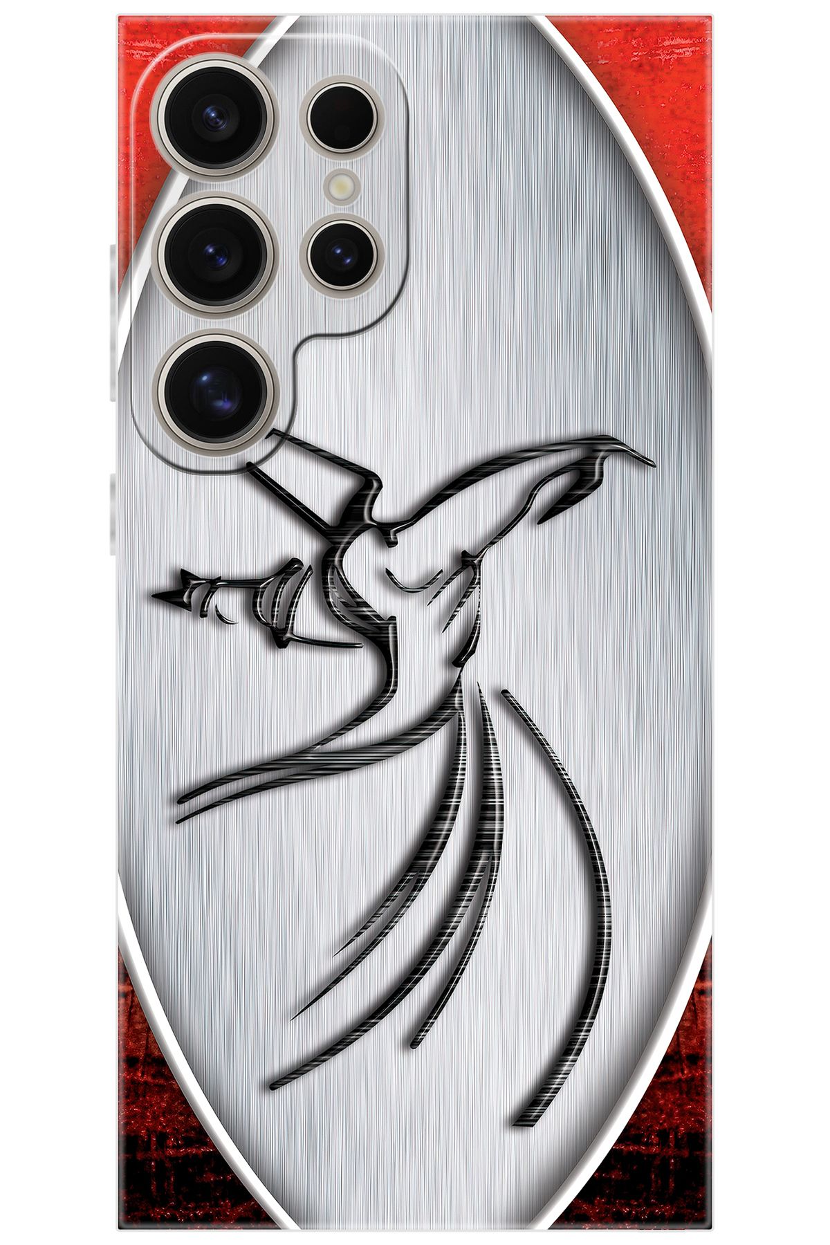 Ceppare Samsung Galaxy S24 ULTRA (SM-S928B) Uyumlu Kılıf Desenli Silikon Semazen Tasarım STK:443 CP-GpenEVV
