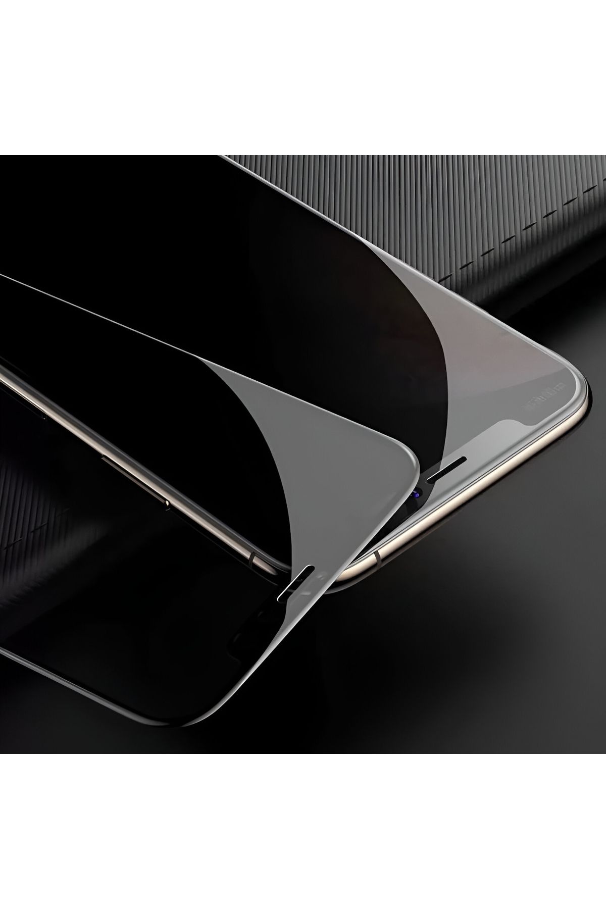 mataks Apple İphone 16 Pro max Uyumlu Hayalet Ekran Koruyucu Tam Kapatan Gizli Tamperli Cam