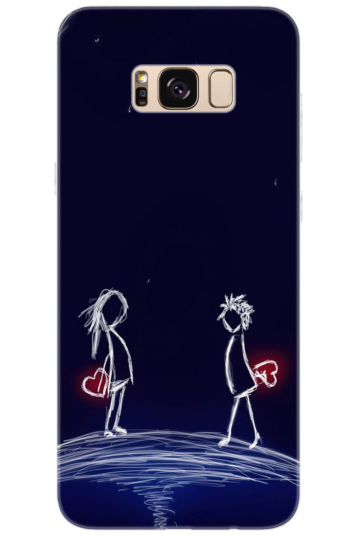 Ceppare Samsung Galaxy S8 PLUS (SM-G955F) Uyumlu Kılıf Desen Baskılı Silikon Aşk Tasarım STK:306 CP-pWN9GDp