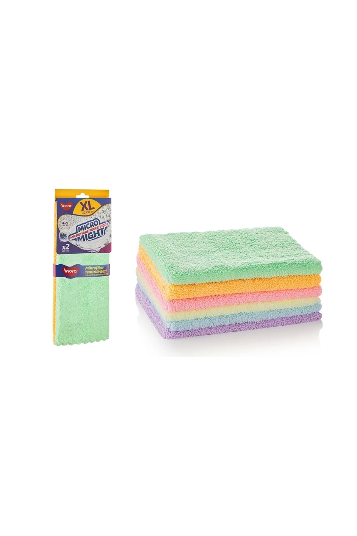 YenisiniAl Viora Mikrofiber Temizlik Bez 2'li Vrp-322