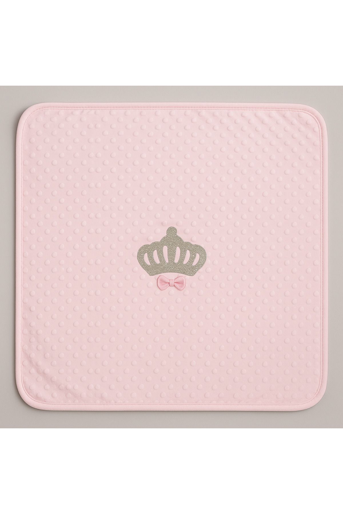 Sweet Baby Shop Pembe Prenses Tacı Bebek Nohut Battaniye