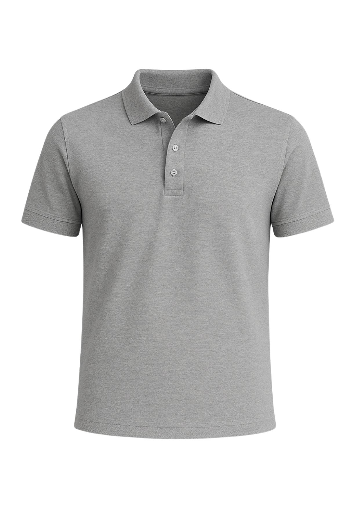 Soweto Erkek Düğmeli Kısa Kol Regular Fit %100 Pamuklu Polo Yaka Basic T-Shirt