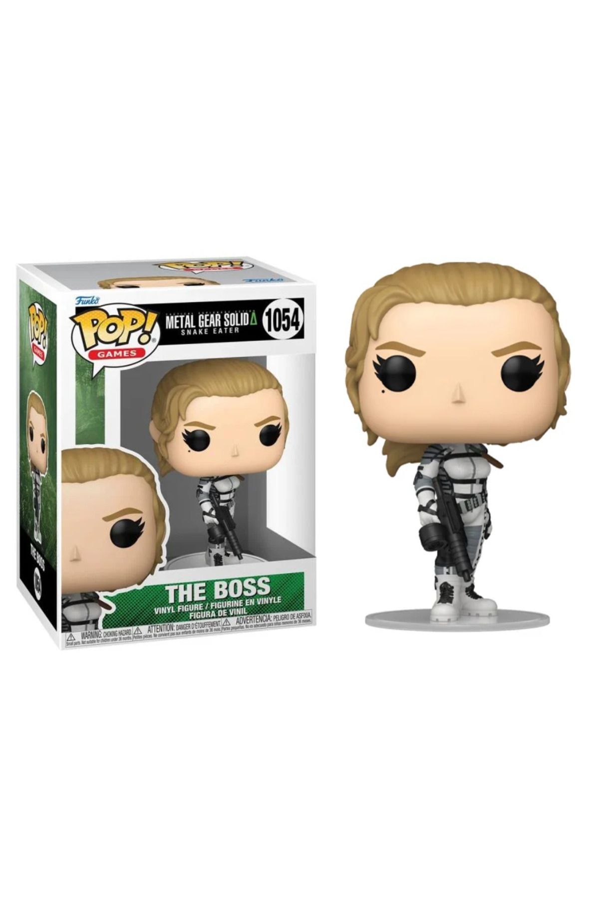 فیگور METAL GEAR SOLID 3: SNAKE EATER POP! بازی های شماره 1054 رئیس Funko