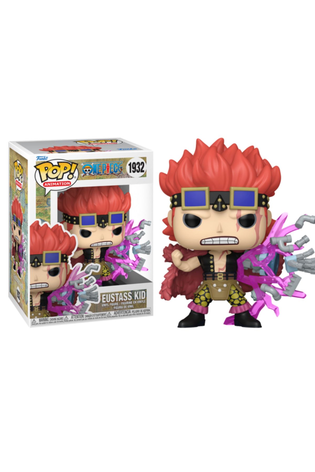 فیگور پاپ ONE PIECE EUSTASS KID با چهره بیداری 1932 Funko