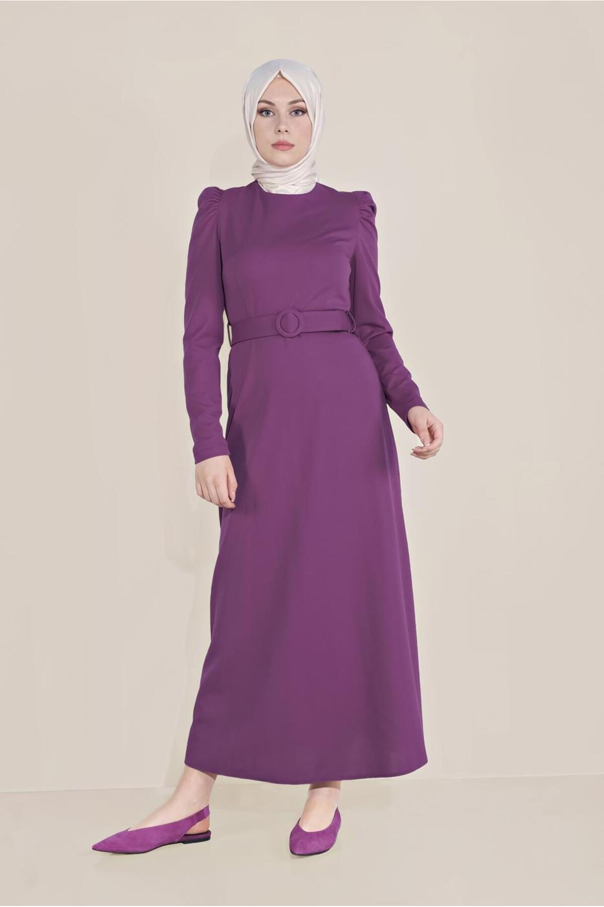 آلوینا لباس مجلسی طرح هندوانه با کمربند، کد ۴۰۷۶۰ آلوینا لباس مجلسی طرح هندوانه با کمربند، کد ۴۰۷۶۰