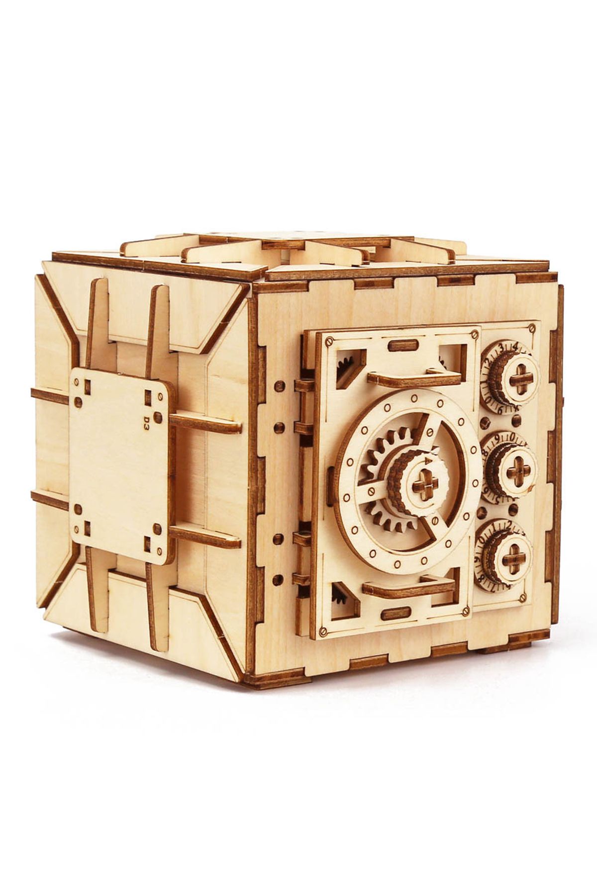 Choice-3D Wooden Puzzle DIY Locker Puzzle Box with Combination Model Kit for Adults and Kids to Build M... 7