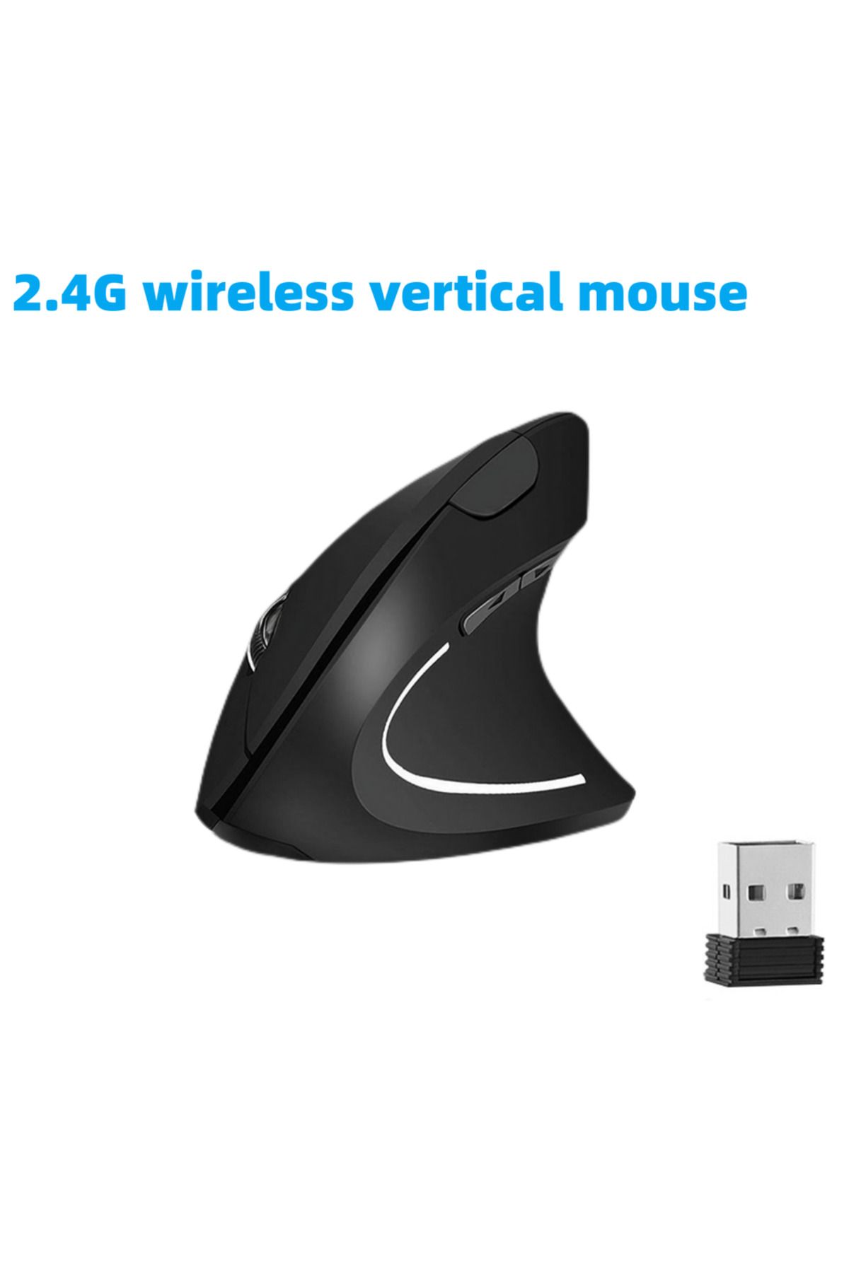 DUTRIEUX-black 3 Levels DPI for Laptop, PC, Computer, Desktop, Notebook, Specially for Right-handers Wireless 1