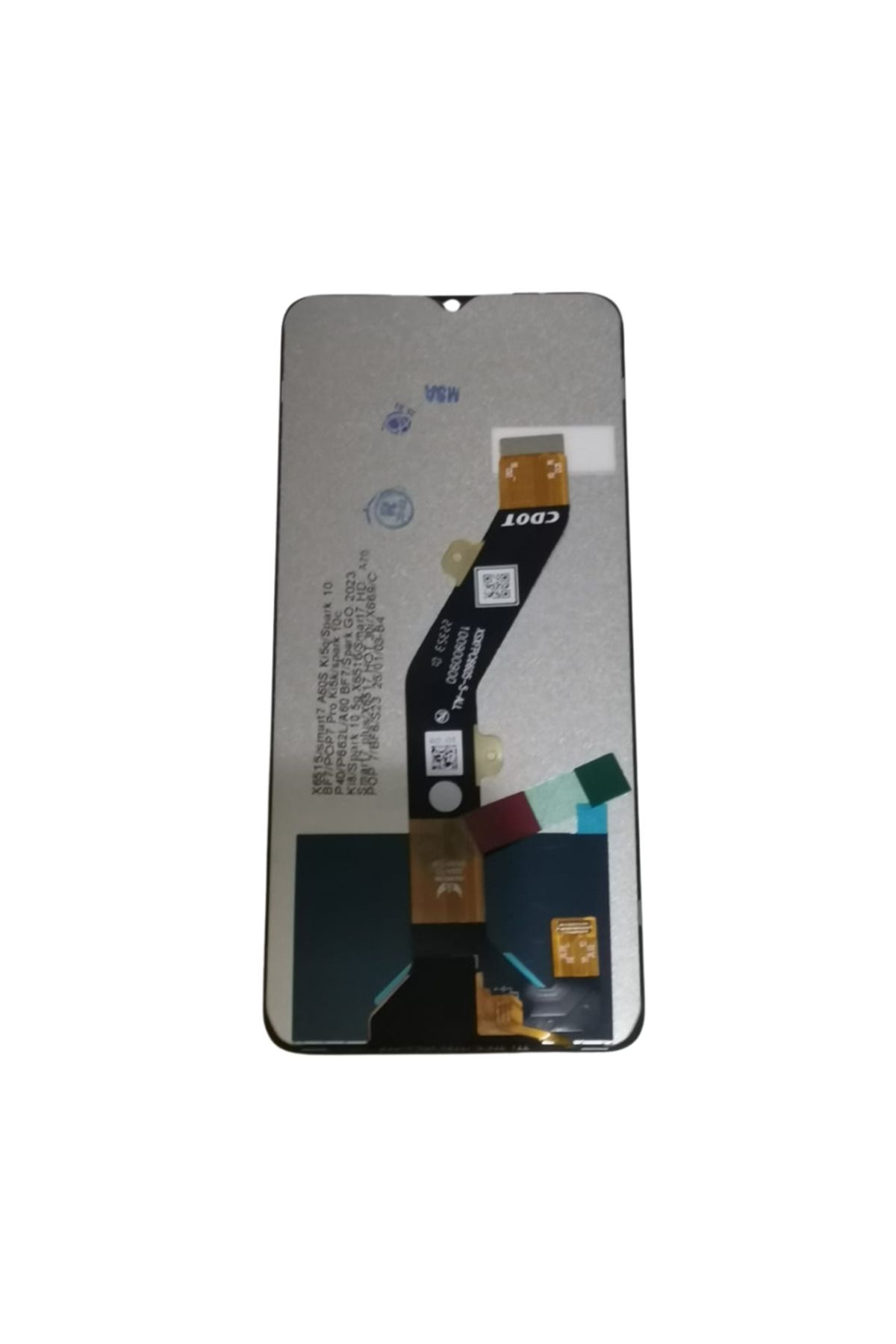 Gadgets Connection-شاشة LCD لهاتف itel A50 باللون الأسود 3