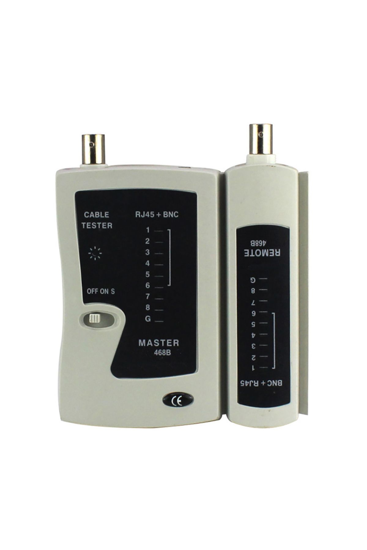Choice-WHITE BNC Coaxial RJ45 Cable Lan Tester Network Tester Cat5 Cat 6 Cat7 UTP Networking Tool Network R 1