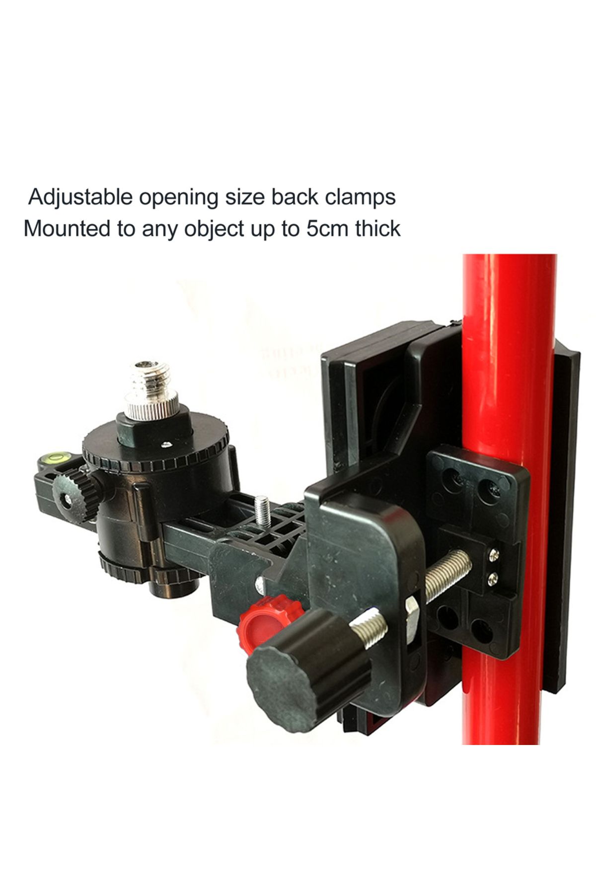 Choice-Fine Tuning Bracket Level Adapter 360 Degree Adjustable Support L Shape Pivoting Base with Clip W... 2