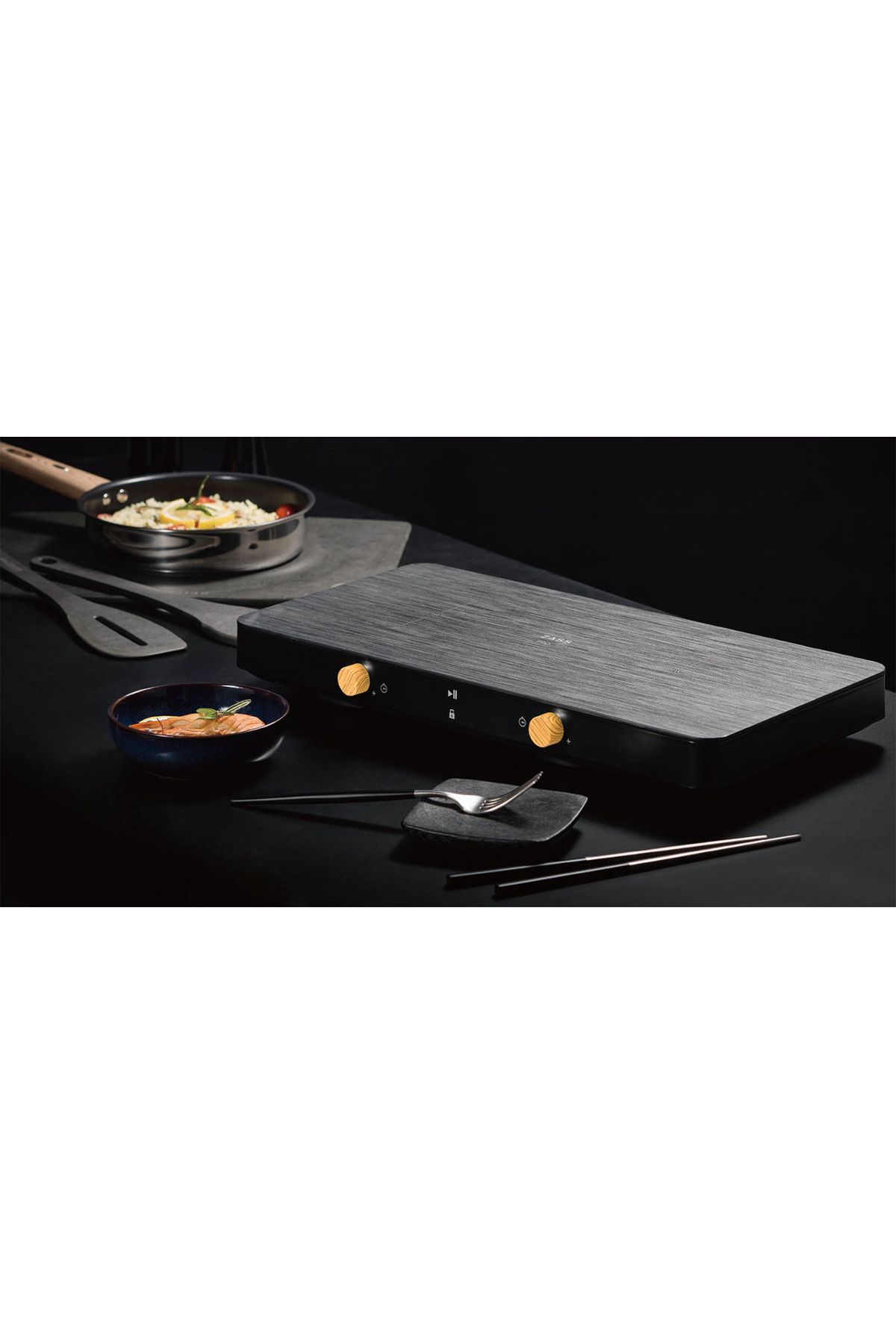 Zass-Zip 02 Double Electric Induction Hob, 2800w, Led Display, 7 Power Settings, Cooking Pause 7