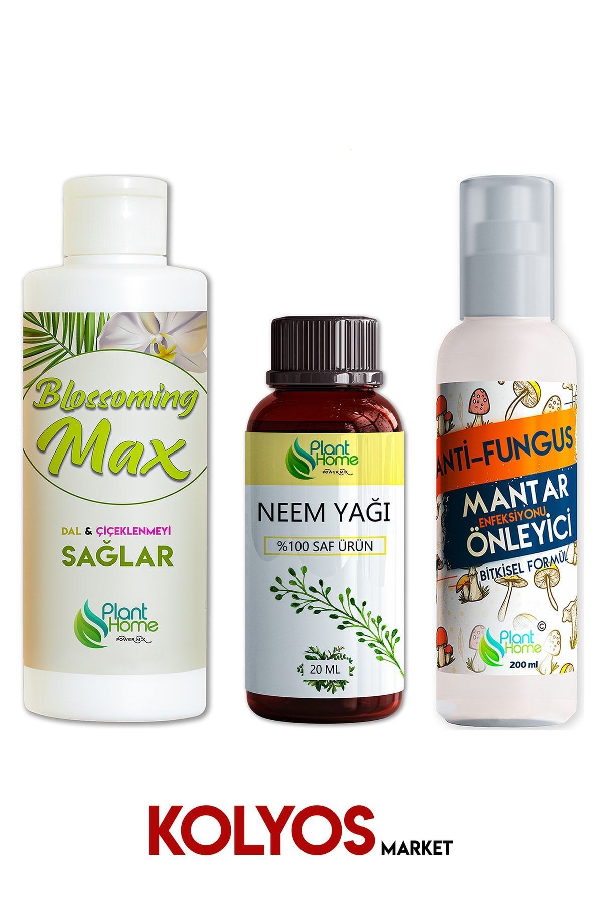 plant-home Blossomingmax. Planthome Powermix %100 Saf Neem Yağı Anti Fungus - Mantar Önleyici