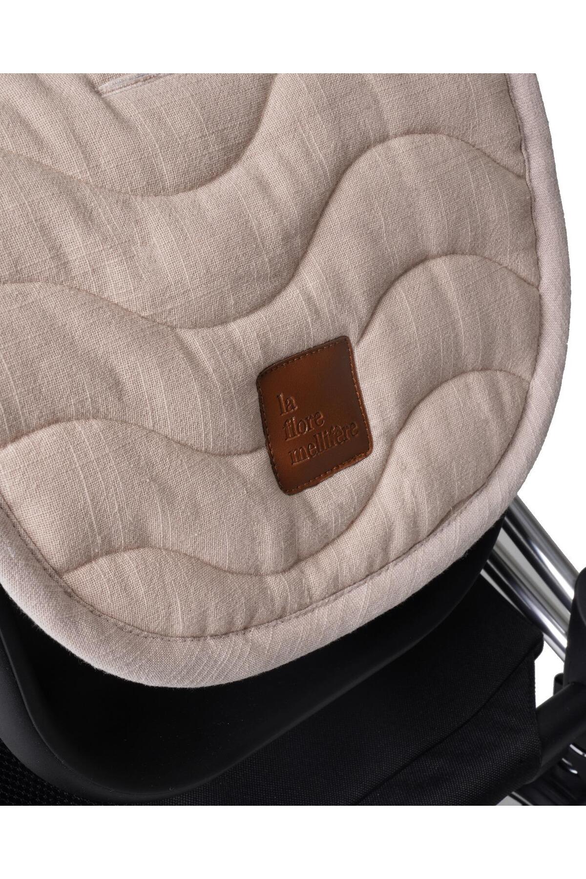 La Flore Mellifere Ultra Hafif, Evrensel Uyumlulukta Bebek Arabası Minderi – OEKO-TEX® Sertifikalı Elyaf Dolgulu fotoğrafı 3 (önizleme)