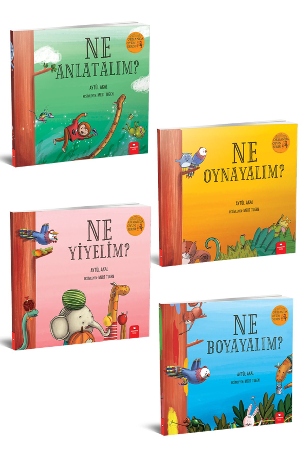 Redhouse Kidz Yayınları Ormanda Oyun Serisi 3-5 Yaş