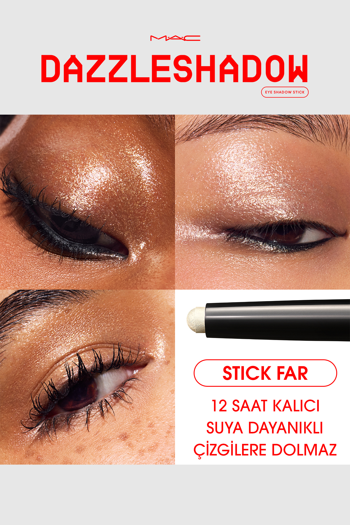 Dazzleshadow Stick Far / GOLD STUD — رنگارنگ 133688 — تصویر 2 از 3