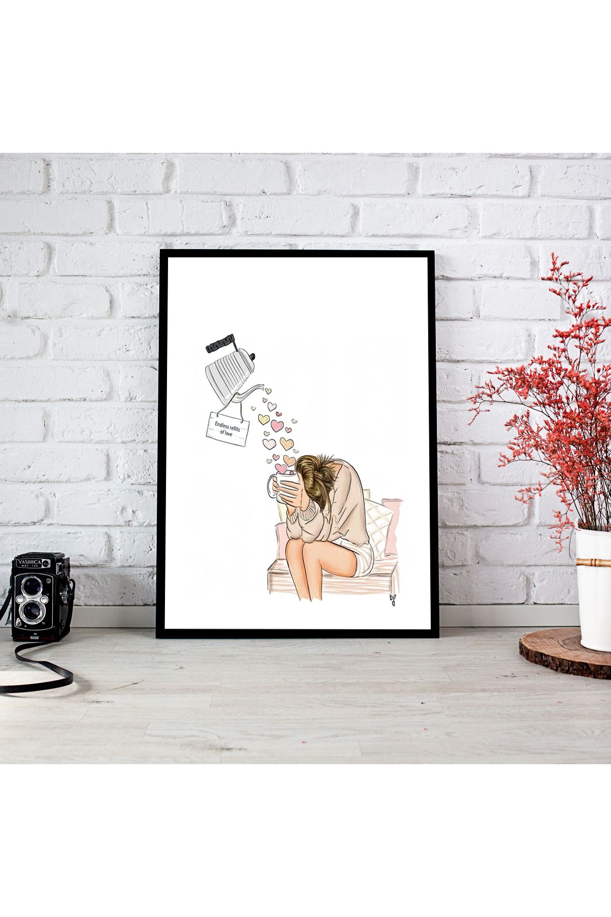 woodsia Ahşap MDF Poster Tablo Çerçevesiz MDF_TEK1092