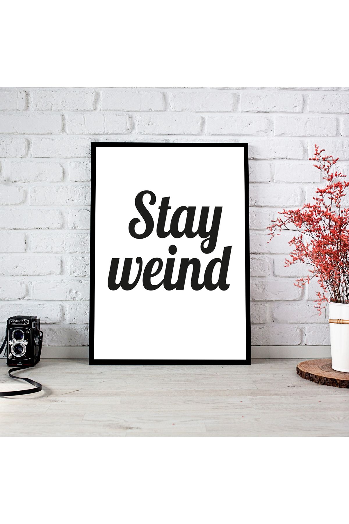 woodsia Ahşap MDF Poster Tablo Çerçevesiz MDF_TEK1156