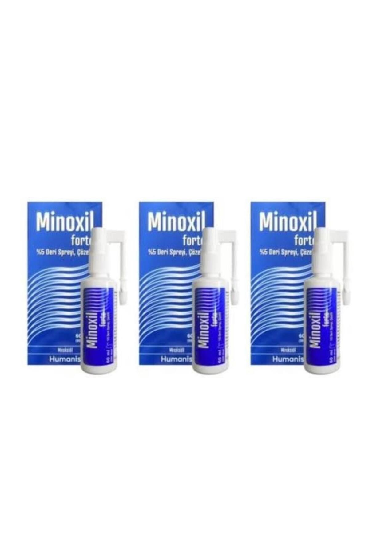MİNOKSİDİL Minioxil Forte %5 Sprey 3 Kutu