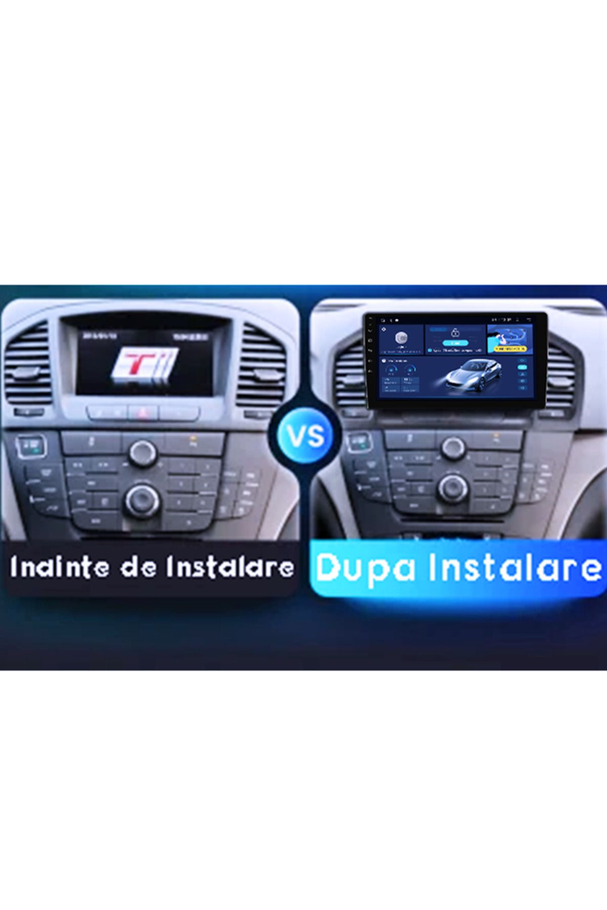 navi-it-Dedicated Navigation Opel Insignia, 4gb Ram 64gb Rom, Quad Core, Display 9" Qled 1k, DSP, Android 14 3