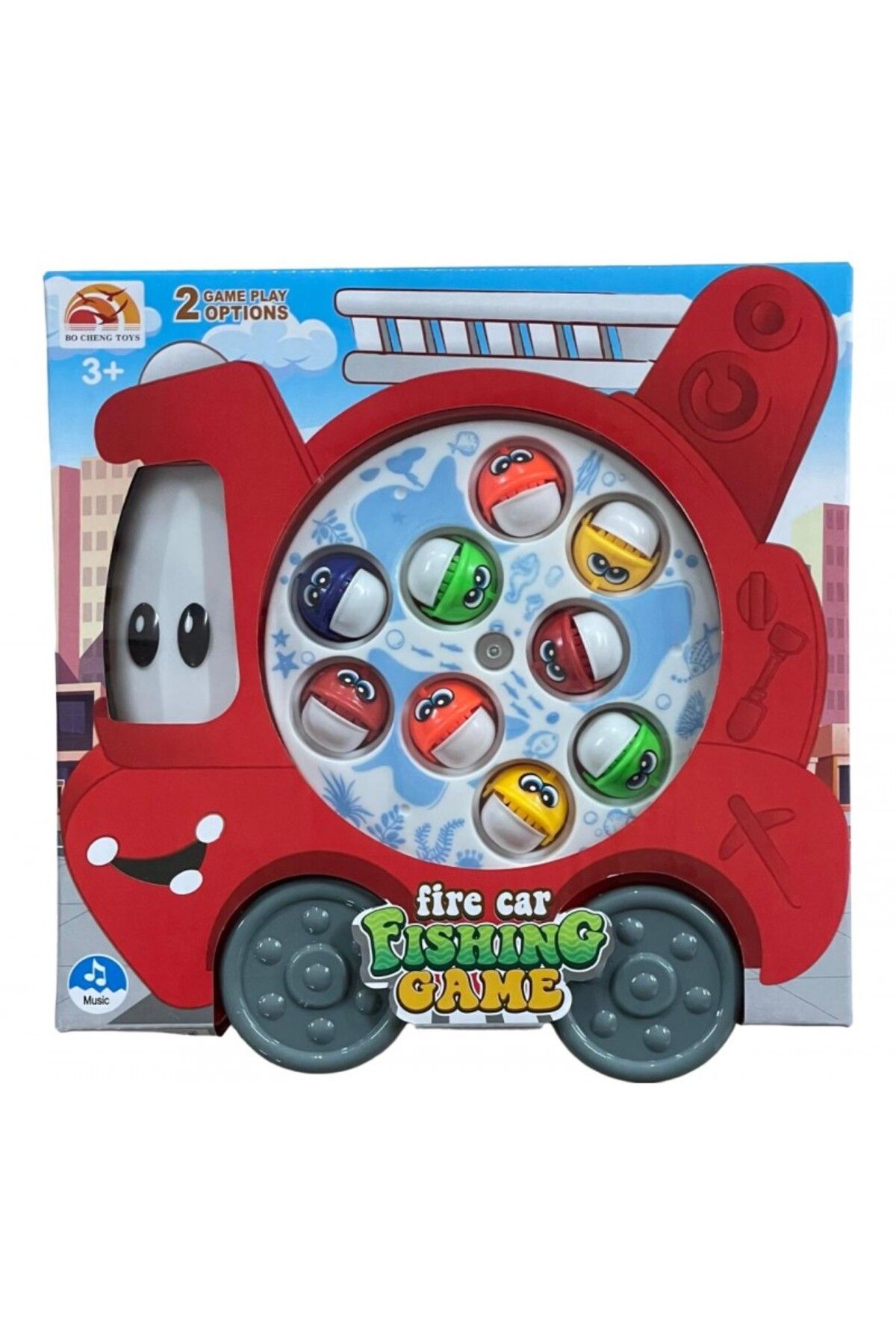 Prlk toys KUTULU ARABALI PİLLİ BALIK OYUNU