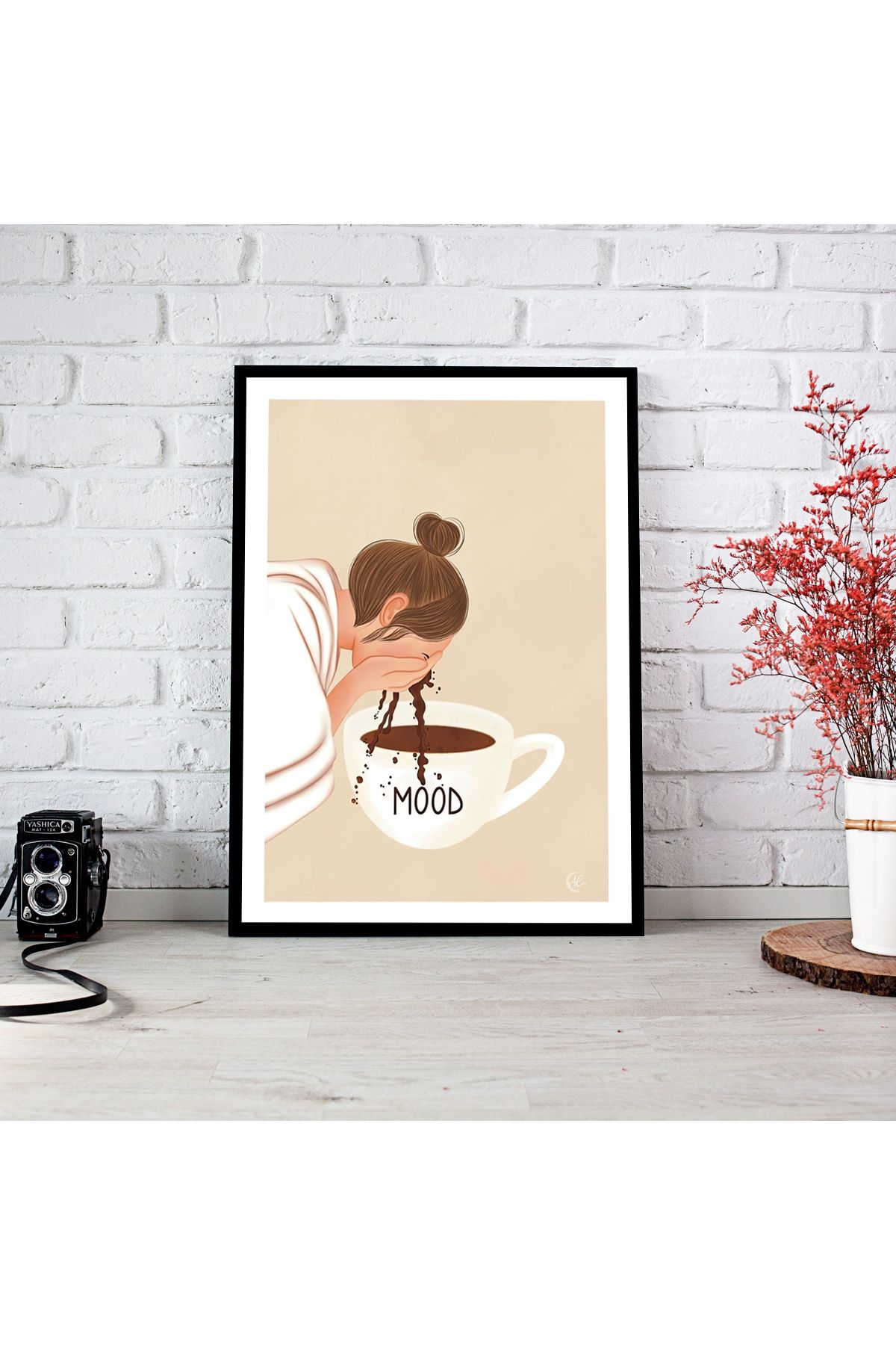 woodsia Ahşap MDF Poster Tablo Çerçevesiz MDF_TEK1085