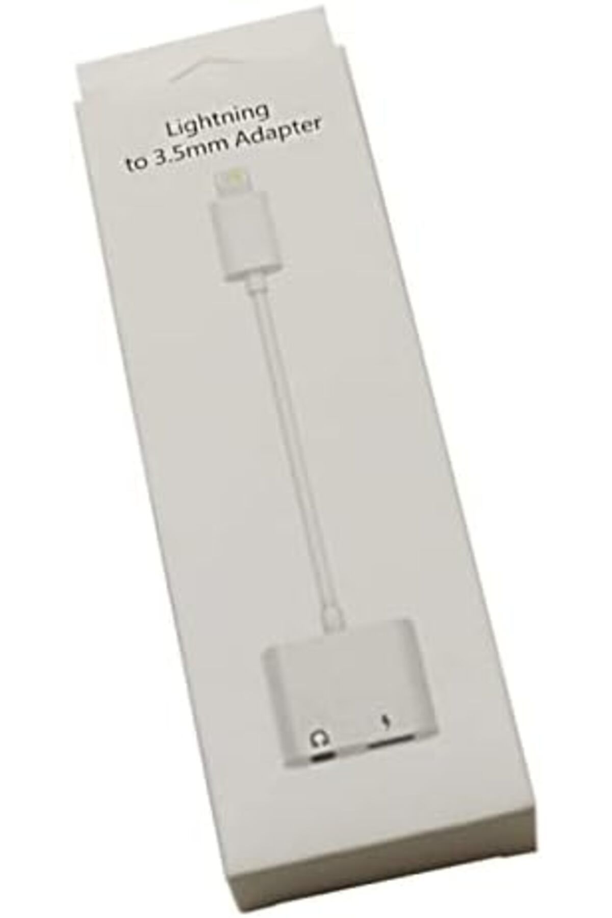 Generic-2-in-1 Headphone Adapter with Lightning to 3.5mm AUX Splitter for iPhone and iOS Devices 6