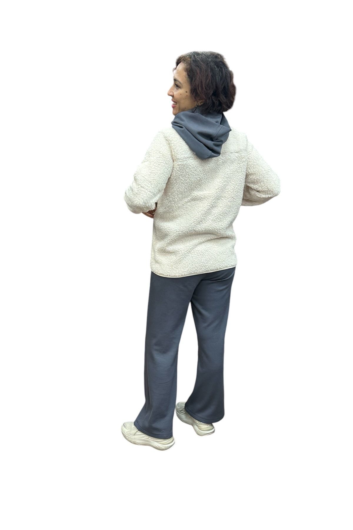 lumberjack-Women's Gülkurusu Color Brown 3 in 1 Coat with Removable Fleece Jacket Zoe 3in1 4