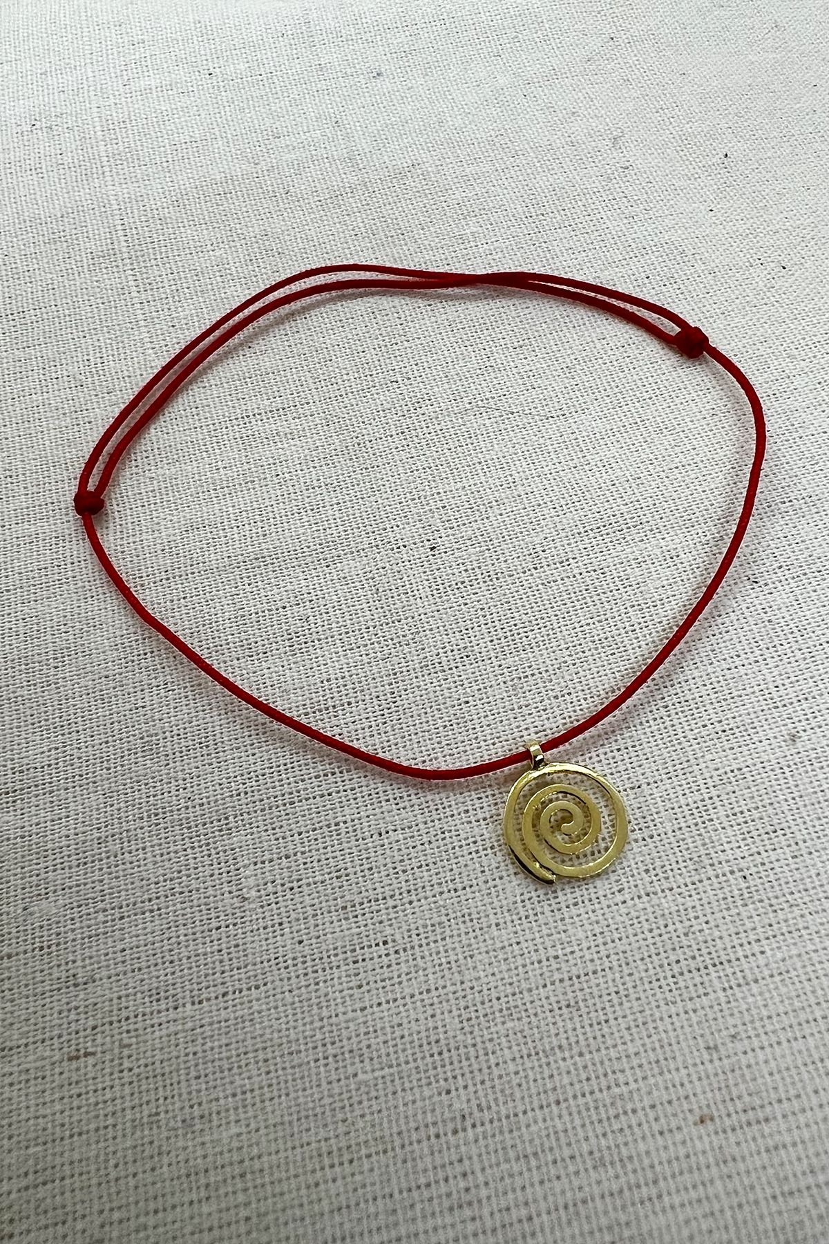 The Leia Spiral Bileklik - Gold / 925 Ayar Gümüş