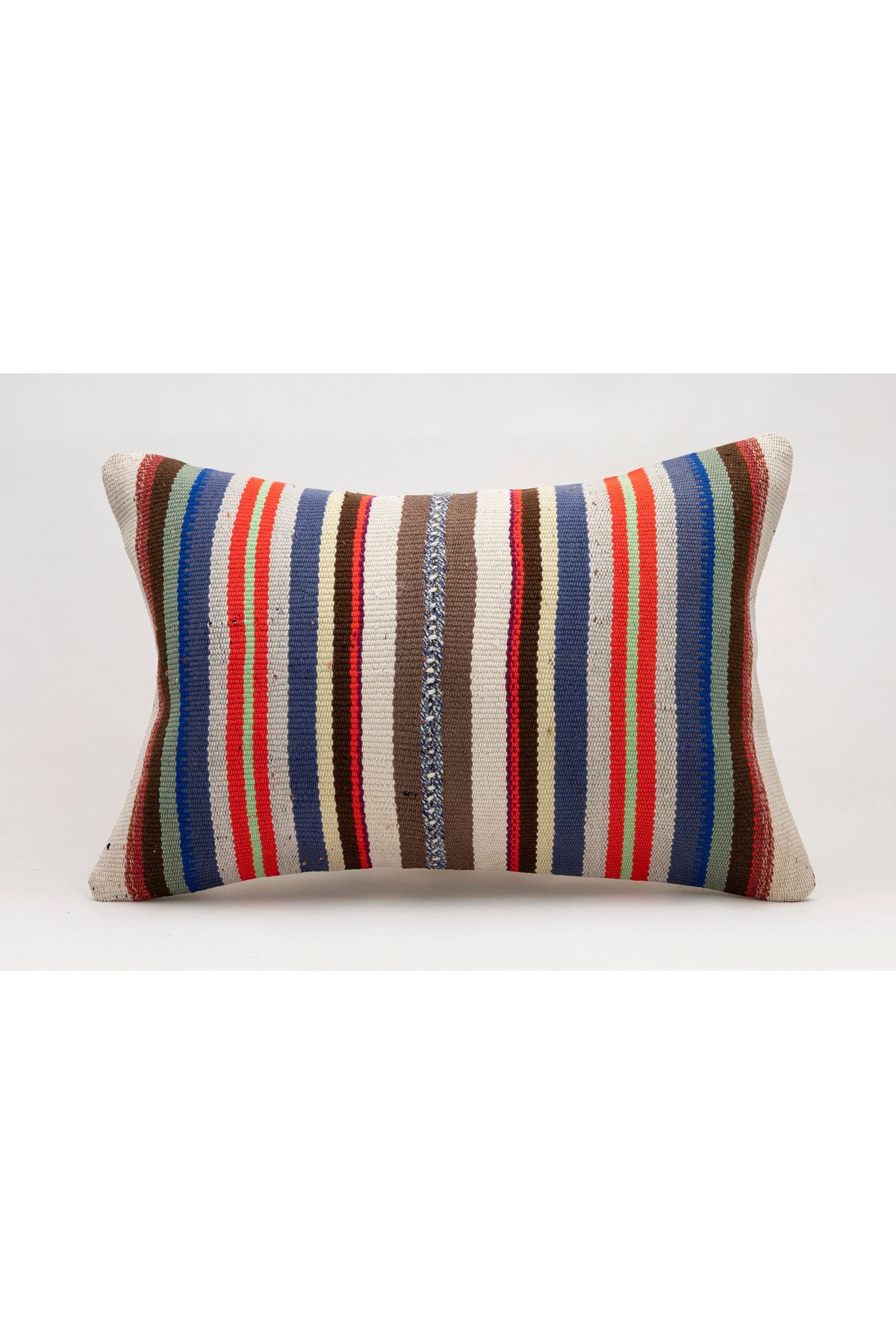 Kilim Whole Sale El Yapımı Kilim'den Yapılmış Vintage Yastık Kırlent Kılıfı, 40x60 cm