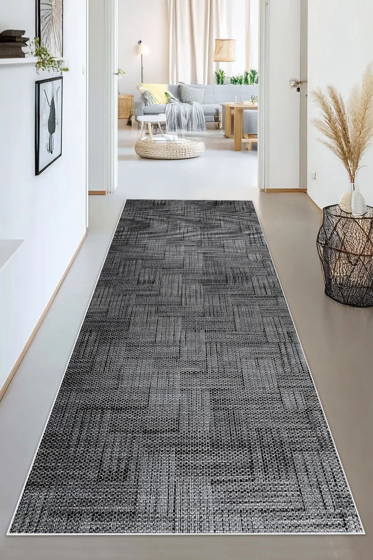G&C HOME Dijital BASKILI Renkli Kaymaz Taban Yıkanabilir Modern Mutfak Halısı Salon Halısı Yolluk