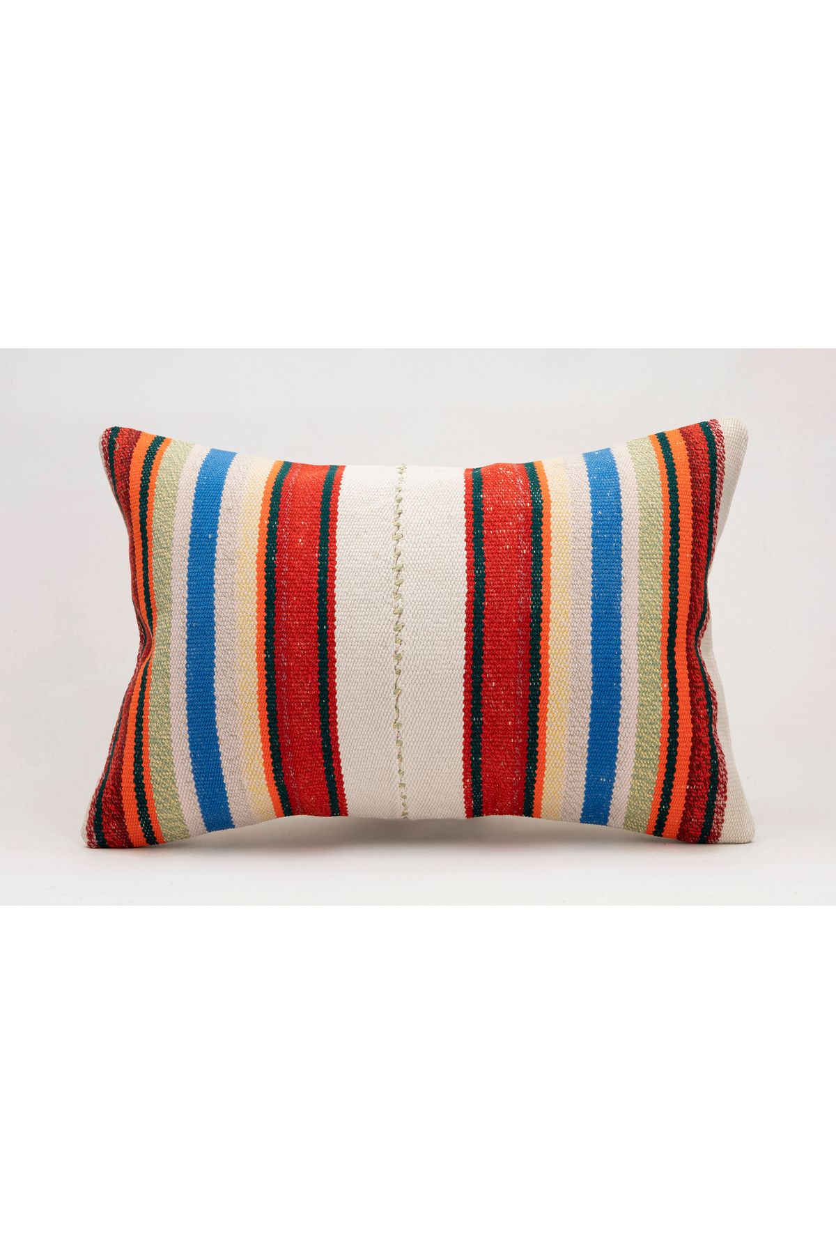 Kilim Whole Sale El Yapımı Kilim'den Yapılmış Vintage Yastık Kırlent Kılıfı, 40x60 cm