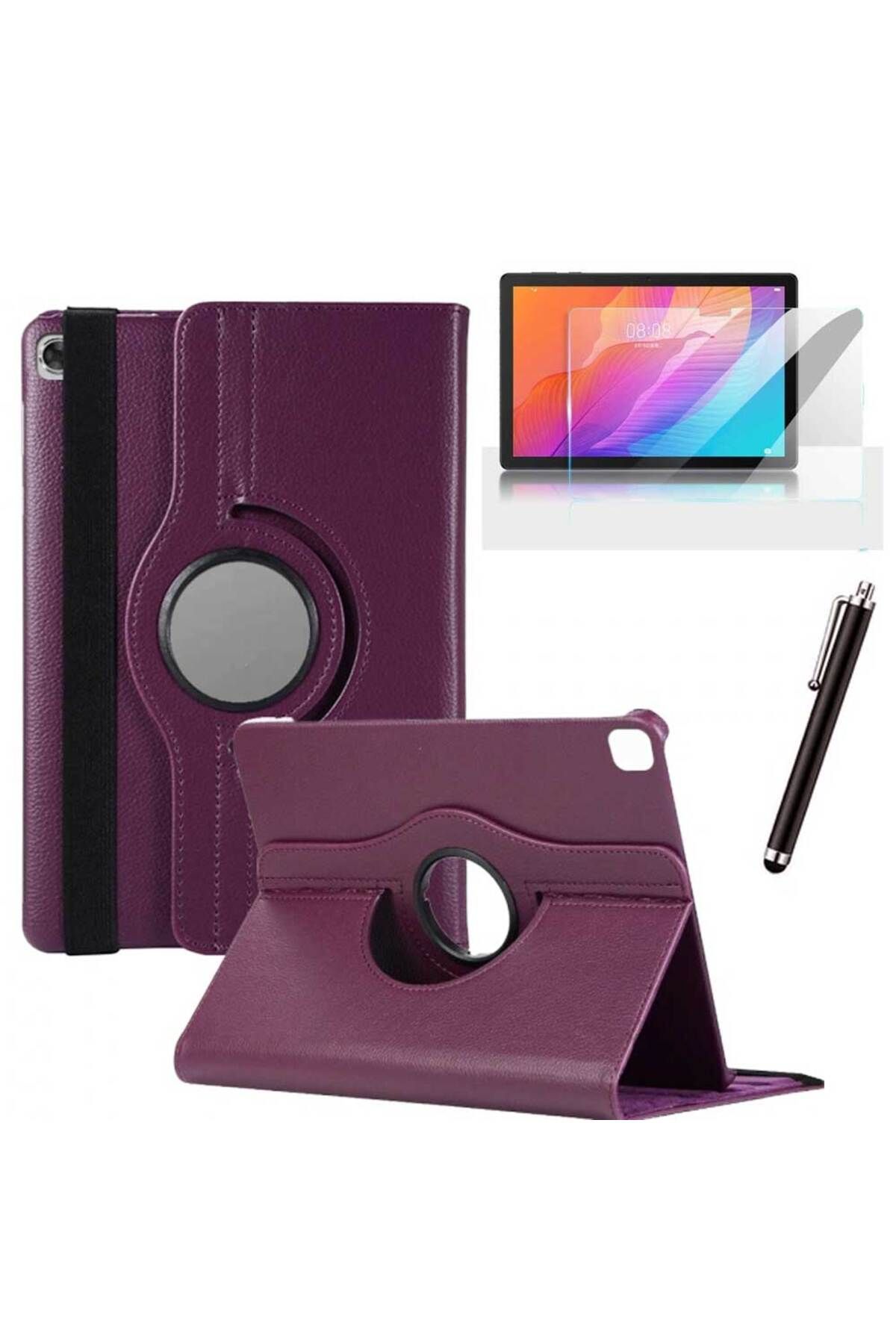 Smart Tech Huawei MatePad T10 / T10S Uyumlu Tablet Kılıfı Ekran Koruyucu Kalem Set