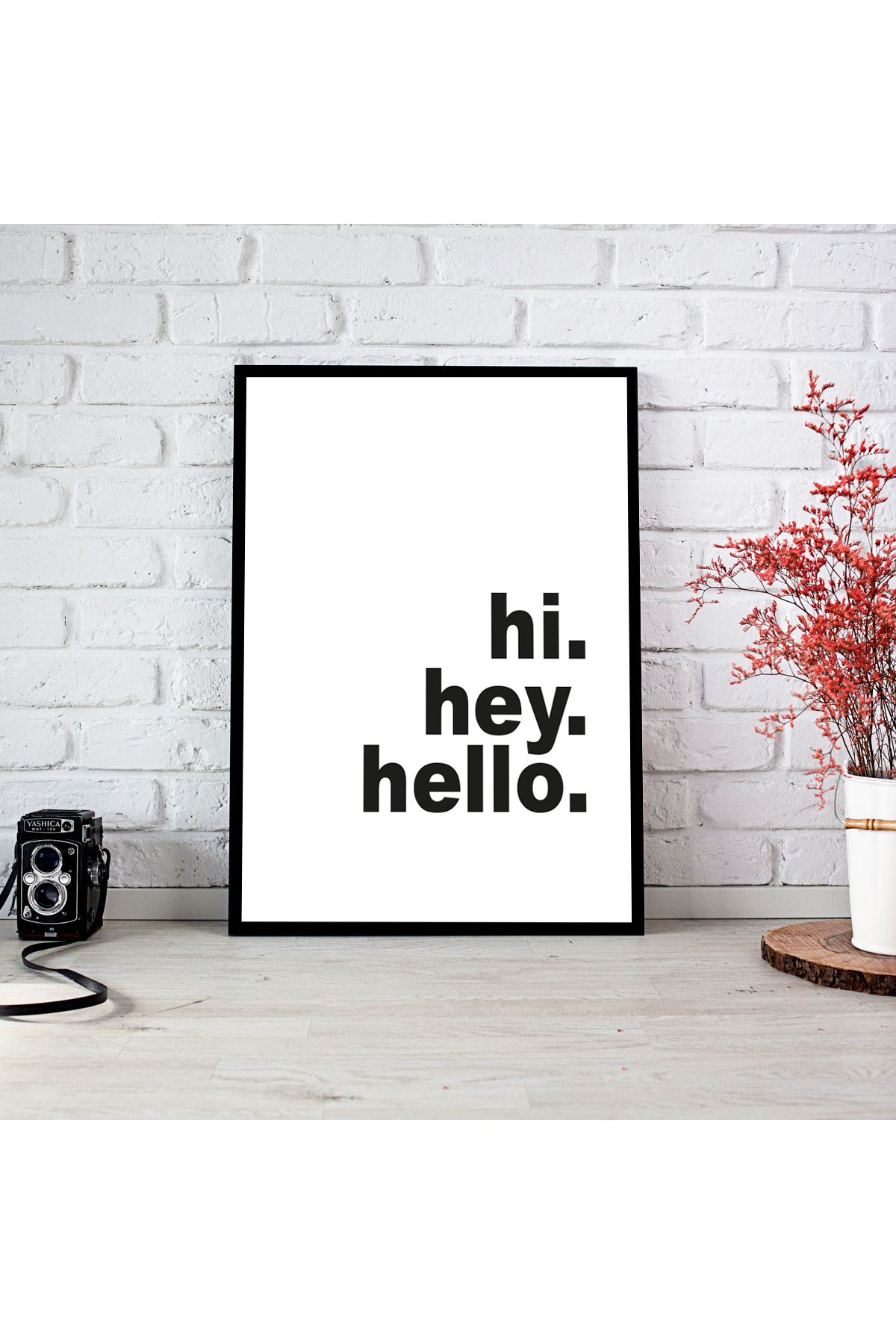 woodsia Ahşap MDF Poster Tablo Çerçevesiz MDF_TEK1130